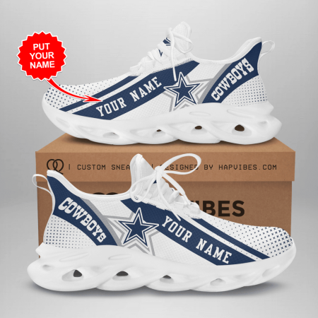 Dallas Cowboys NFL Max Soul Shoes Sneakers For Men And Women