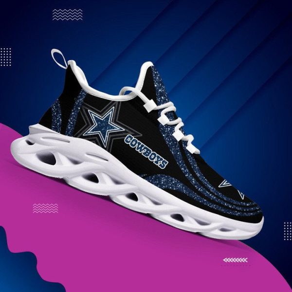 Dallas Cowboys NFL Max Soul Shoes Sneakers For Men And Women