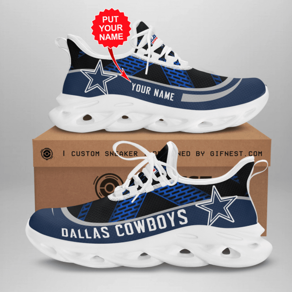 Dallas Cowboys NFL Max Soul Shoes Sneakers For Men And Women