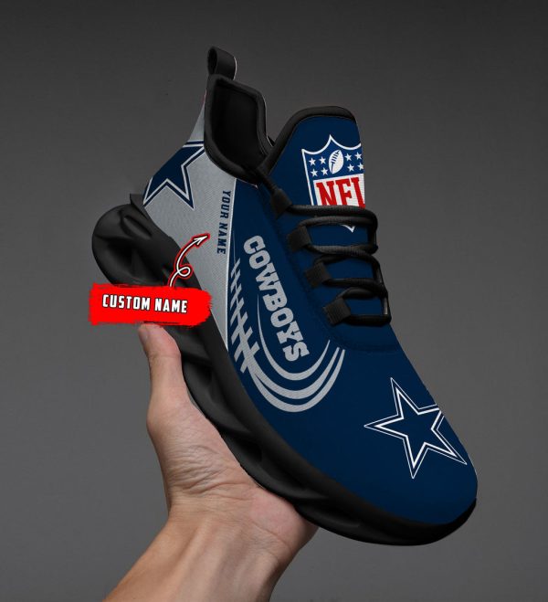 Dallas Cowboys NFL Max Soul Shoes Sneakers For Men And Women