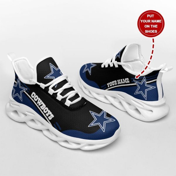 Dallas Cowboys NFL Max Soul Shoes Sneakers For Men And Women