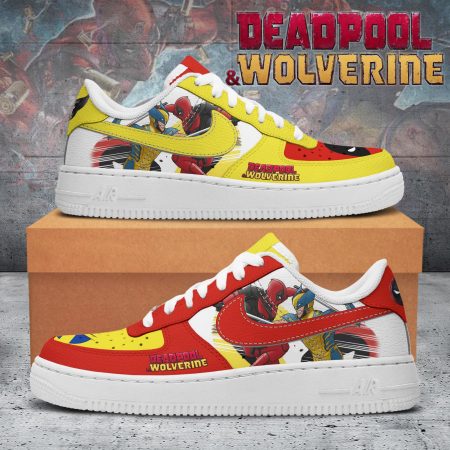 Deadpool And Wolverine Air Low-Top Sneakers Shoes For Men And Women
