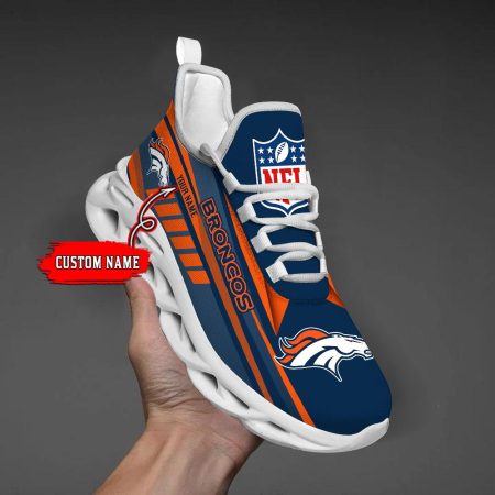 Denver Broncos Max Soul Shoes Sneakers For Men And Women