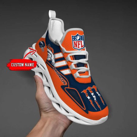 Denver Broncos Max Soul Shoes Sneakers For Men And Women
