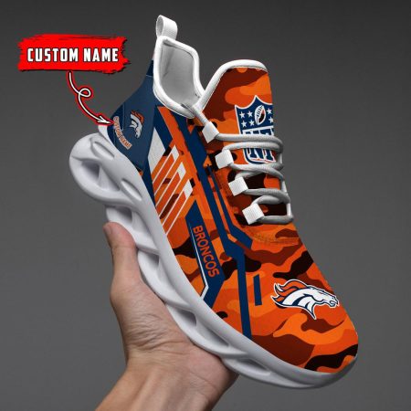 Denver Broncos Max Soul Shoes Sneakers For Men And Women