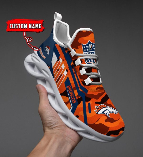 Denver Broncos Max Soul Shoes Sneakers For Men And Women
