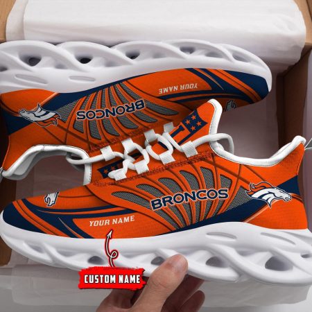Denver Broncos Max Soul Shoes Sneakers For Men And Women