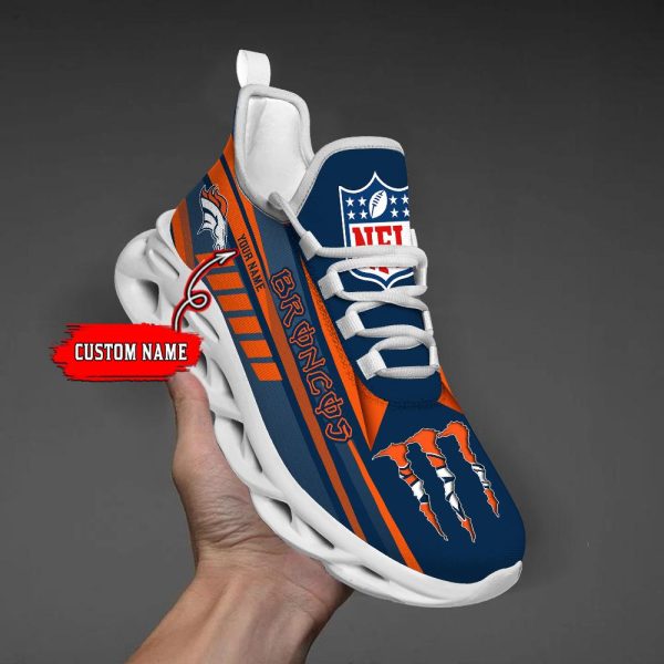 Denver Broncos Max Soul Shoes Sneakers For Men And Women