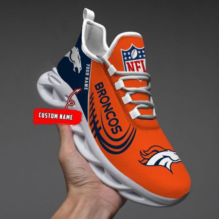 Denver Broncos Max Soul Shoes Sneakers For Men And Women