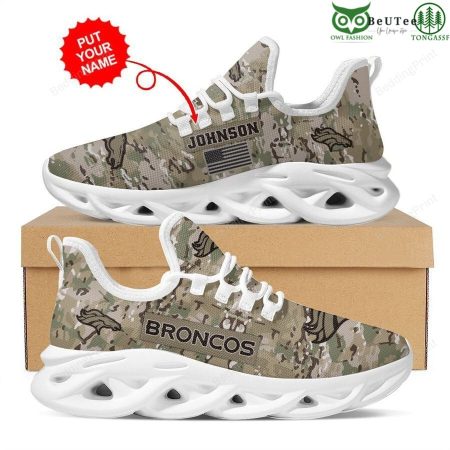 Denver Broncos Max Soul Shoes Sneakers For Men And Women