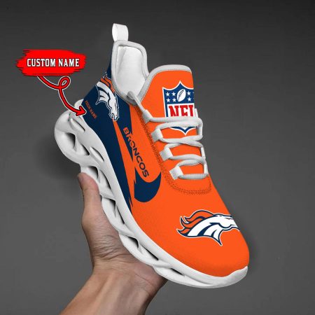 Denver Broncos Max Soul Shoes Sneakers For Men And Women