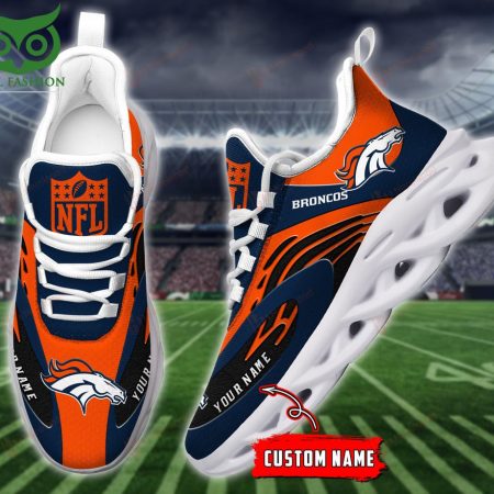 Denver Broncos Max Soul Shoes Sneakers For Men And Women