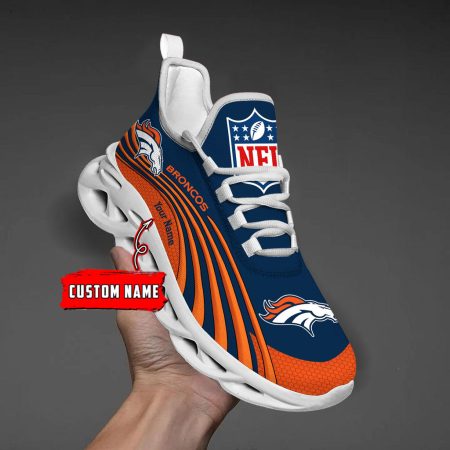 Denver Broncos Max Soul Shoes Sneakers For Men And Women