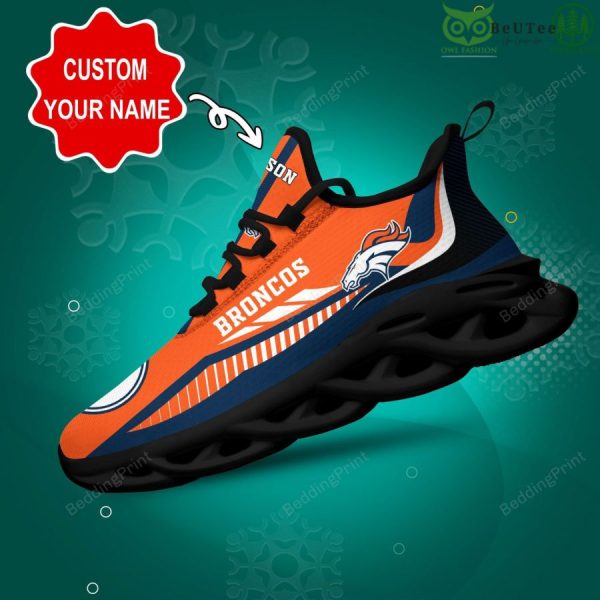 Denver Broncos Max Soul Shoes Sneakers For Men And Women