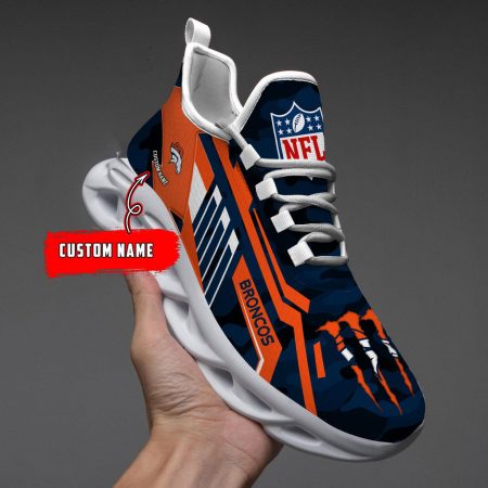 Denver Broncos Max Soul Shoes Sneakers For Men And Women