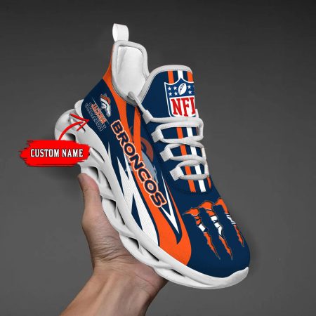 Denver Broncos Max Soul Shoes Sneakers For Men And Women