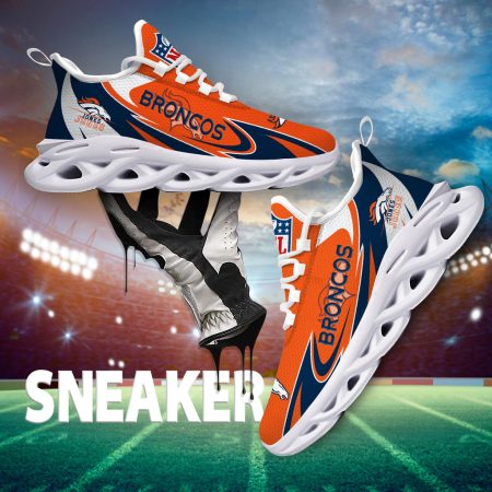 Denver Broncos Max Soul Shoes Sneakers For Men And Women