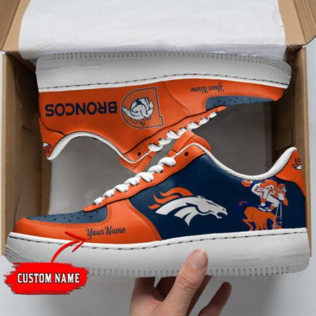 Denver Broncos NFL Air Low-Top Sneakers Shoes For Men And Women