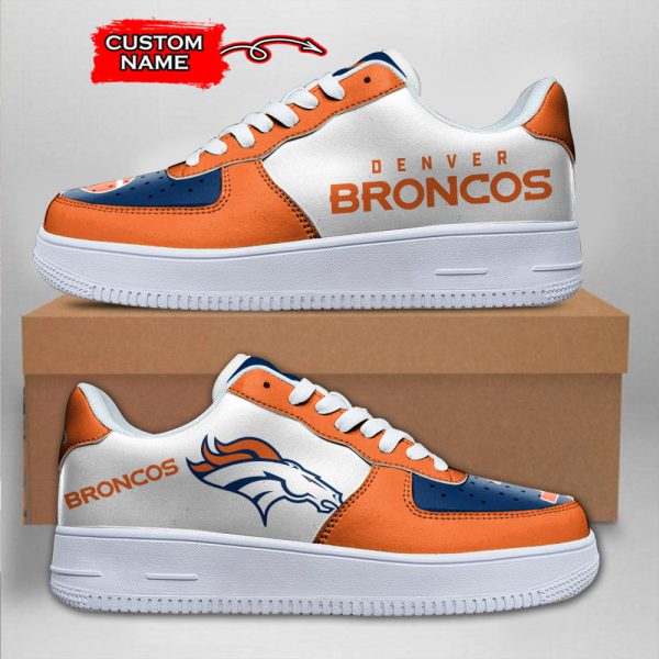 Denver Broncos NFL Air Low-Top Sneakers Shoes For Men And Women