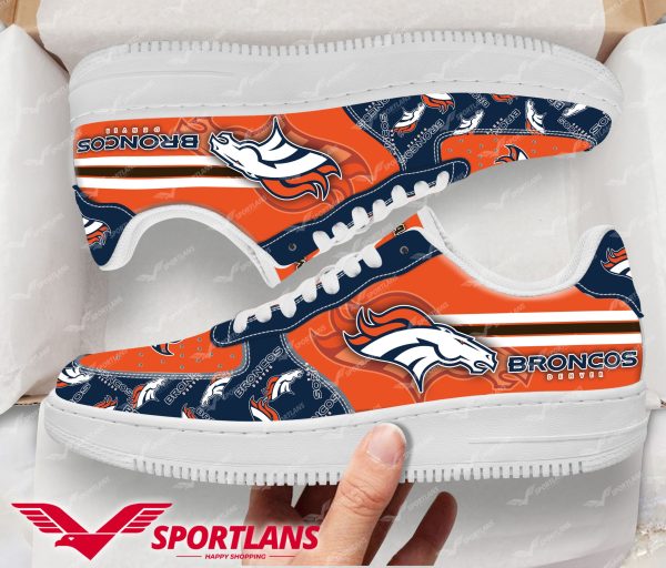 Denver Broncos NFL Air Low-Top Sneakers Shoes For Men And Women