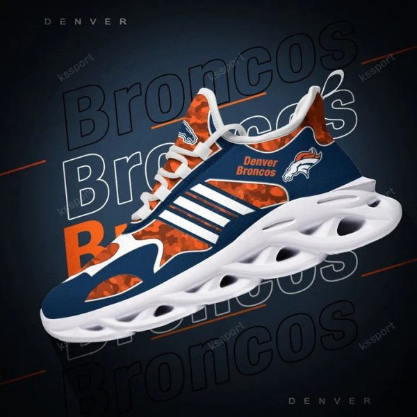 Denver Broncos NFL Max Soul Shoes Sneakers For Men And Women