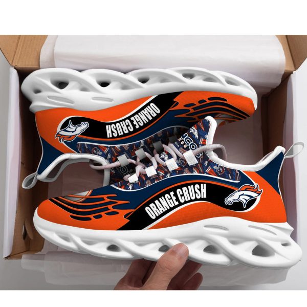 Denver Broncos NFL Max Soul Shoes Sneakers For Men And Women