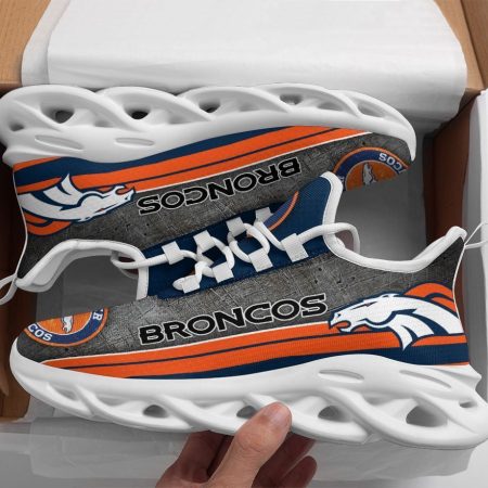 Denver Broncos NFL Max Soul Shoes Sneakers For Men And Women