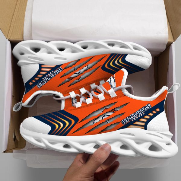 Denver Broncos NFL Max Soul Shoes Sneakers For Men And Women