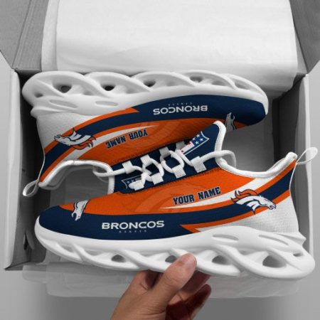 Denver Broncos NFL Max Soul Shoes Sneakers For Men And Women
