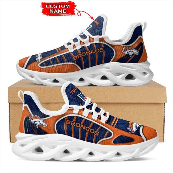 Denver Broncos NFL Max Soul Shoes Sneakers For Men And Women