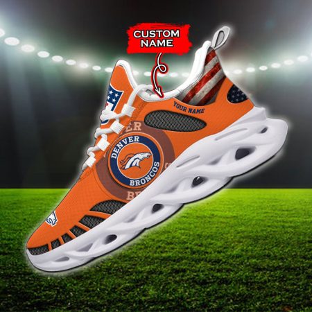 Denver Broncos NFL Max Soul Shoes Sneakers For Men And Women