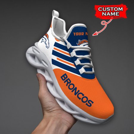 Denver Broncos NFL Max Soul Shoes Sneakers For Men And Women