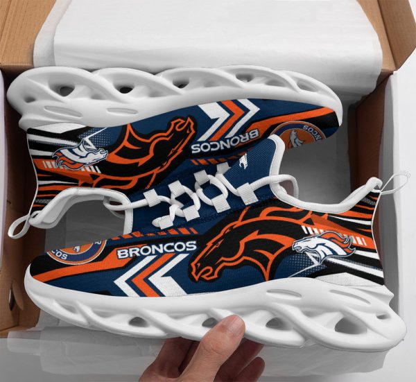Denver Broncos NFL Max Soul Shoes Sneakers For Men And Women