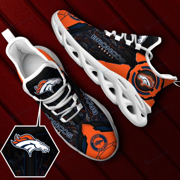 Denver Broncos NFL Max Soul Shoes Sneakers For Men And Women