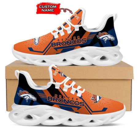 Denver Broncos NFL Max Soul Shoes Sneakers For Men And Women