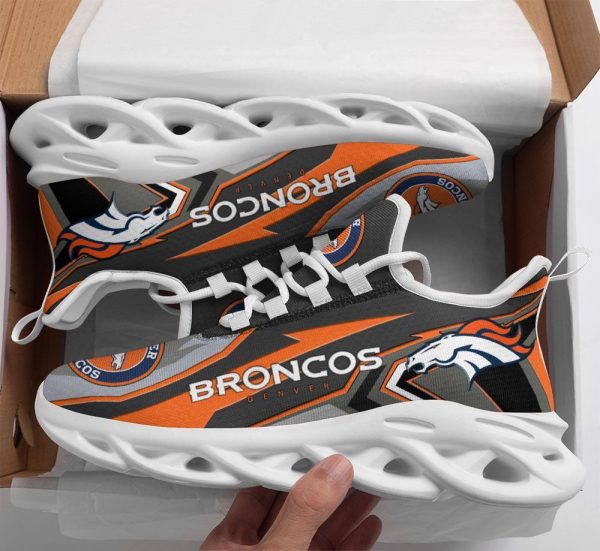 Denver Broncos NFL Max Soul Shoes Sneakers For Men And Women