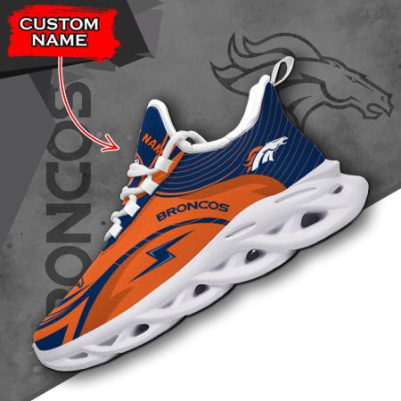 Denver Broncos NFL Max Soul Shoes Sneakers For Men And Women