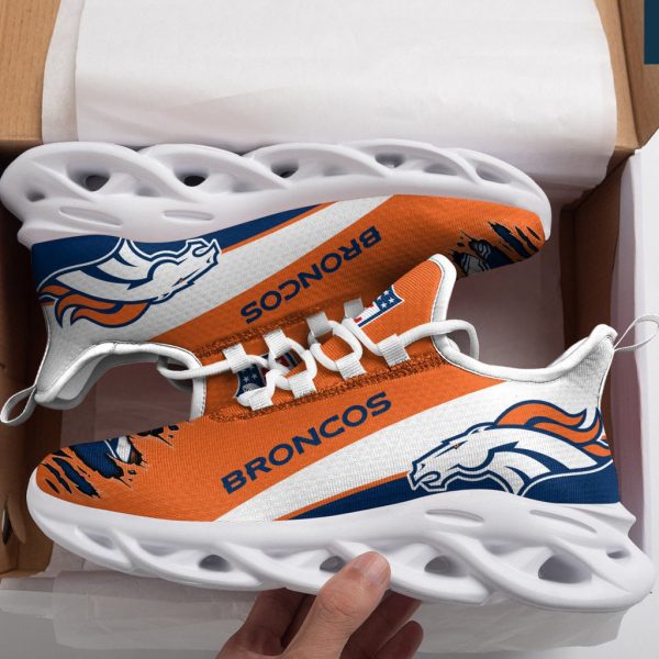 Denver Broncos NFL Max Soul Shoes Sneakers For Men And Women