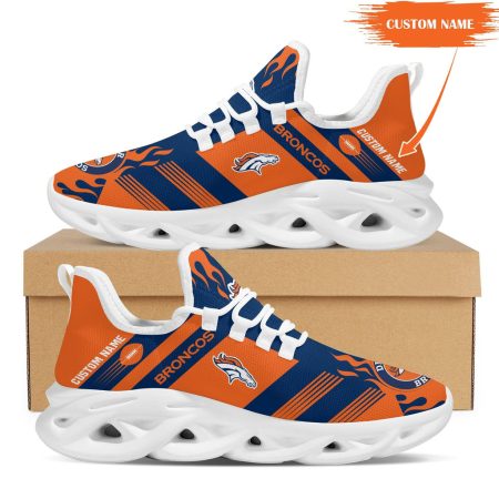 Denver Broncos NFL Max Soul Shoes Sneakers For Men And Women