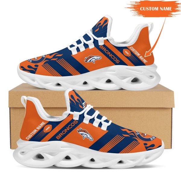 Denver Broncos NFL Max Soul Shoes Sneakers For Men And Women