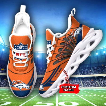 Denver Broncos NFL Max Soul Shoes Sneakers For Men And Women