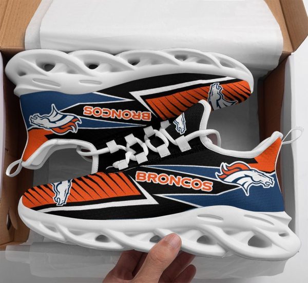 Denver Broncos NFL Max Soul Shoes Sneakers For Men And Women