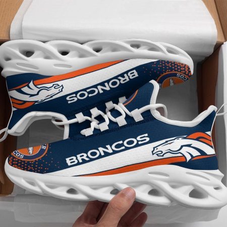 Denver Broncos NFL Max Soul Shoes Sneakers For Men And Women