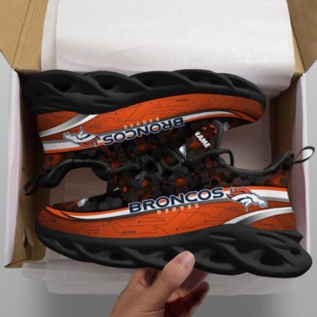 Denver Broncos NFL Max Soul Shoes Sneakers For Men And Women