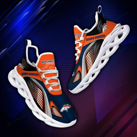 Denver Broncos NFL Max Soul Shoes Sneakers For Men And Women