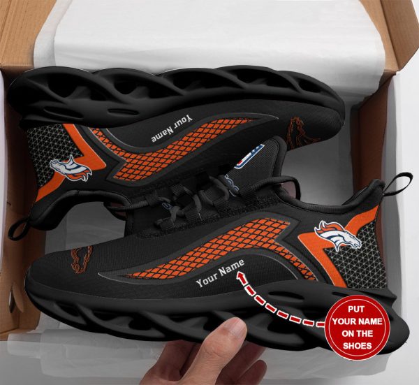 Denver Broncos NFL Max Soul Shoes Sneakers For Men And Women