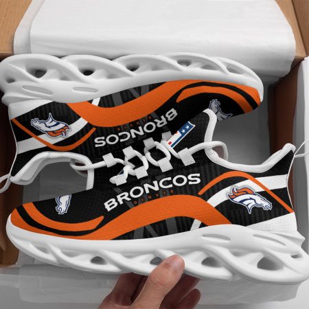 Denver Broncos NFL Max Soul Shoes Sneakers For Men And Women