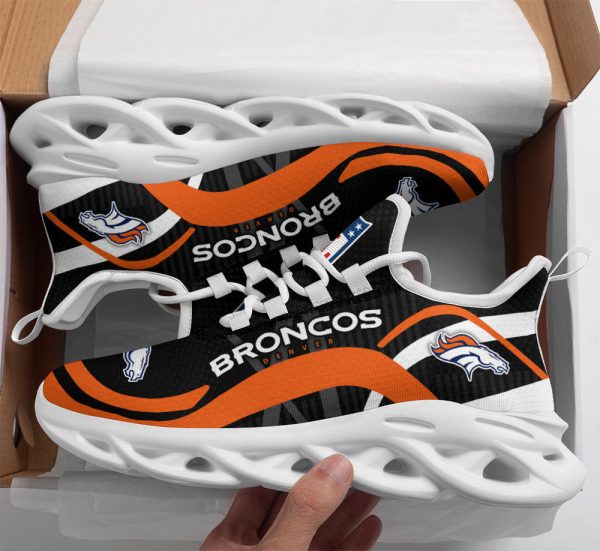 Denver Broncos NFL Max Soul Shoes Sneakers For Men And Women