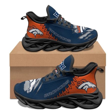 Denver Broncos NFL Max Soul Shoes Sneakers For Men And Women