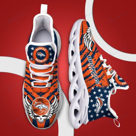 Denver Broncos NFL Max Soul Shoes Sneakers For Men And Women